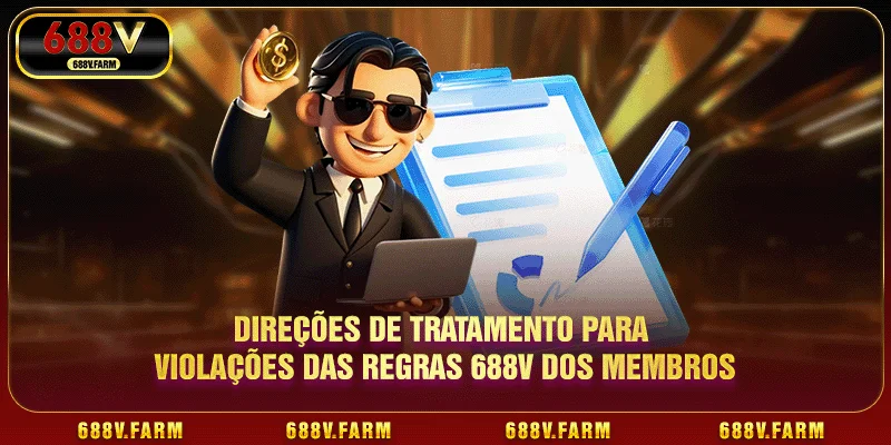 Direções de tratamento para violações das regras 688V dos membros