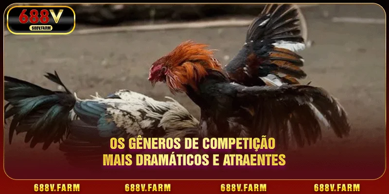 Os gêneros de competição mais dramáticos e atraentes
